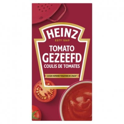 Heinz Tomato gezeefd